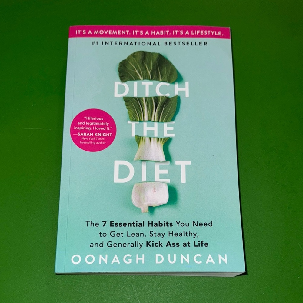 Ditch the Diet Coffee Table Book - Green Cover